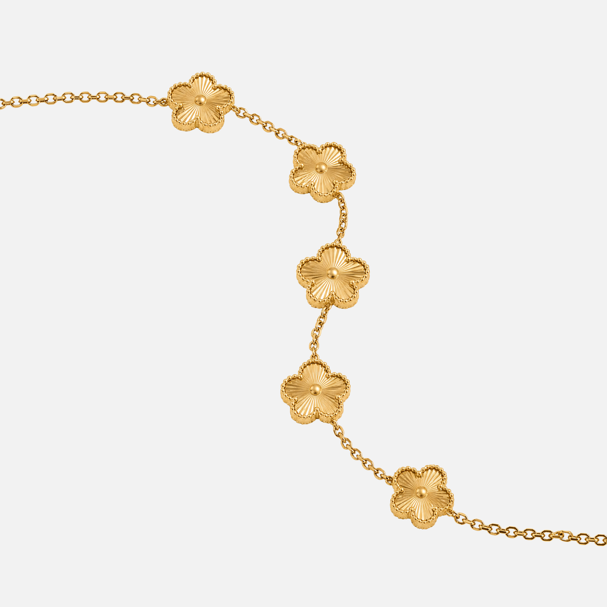 Trèfle Bracelet Gold by Mizuki, view 3