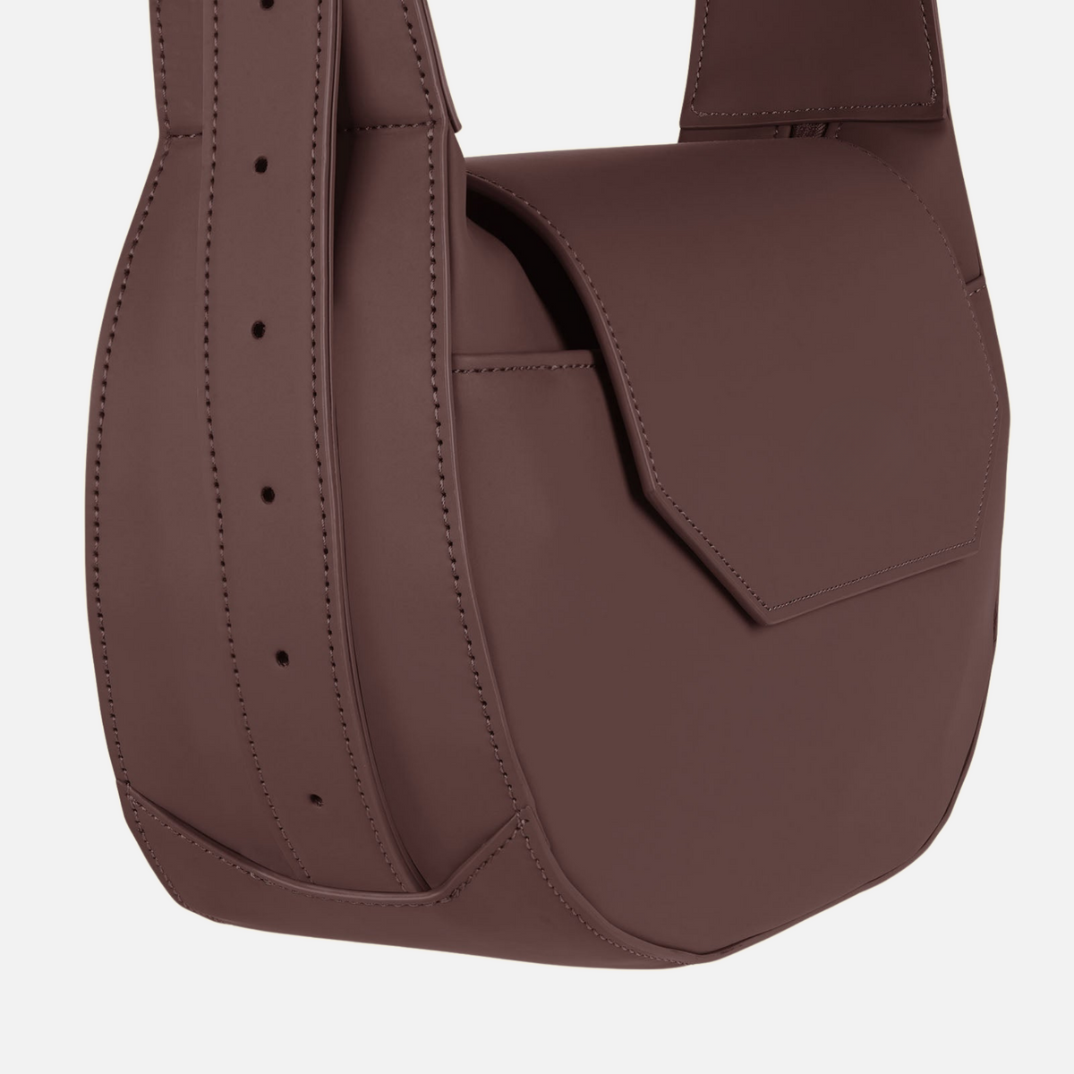Crossbody Bag Dark Brown by Mizuki, view 5